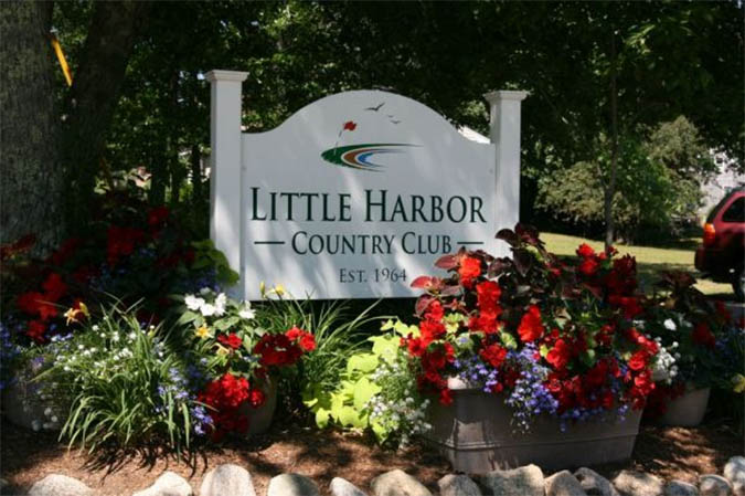 Little Harbor Country Club sign